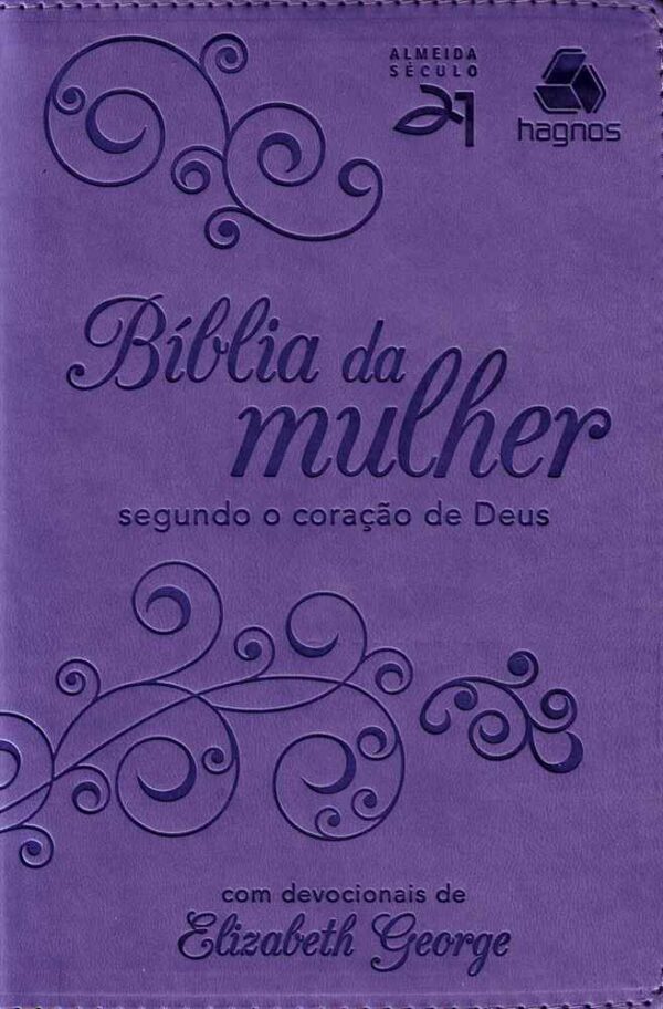 Bíblia Da Mulher Segundo o Coração De Deus - Lilás