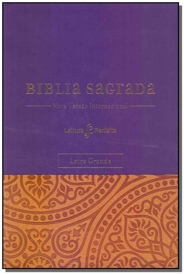 Bíblia Sagrada NVI - Capa Roxa - Letra Grande